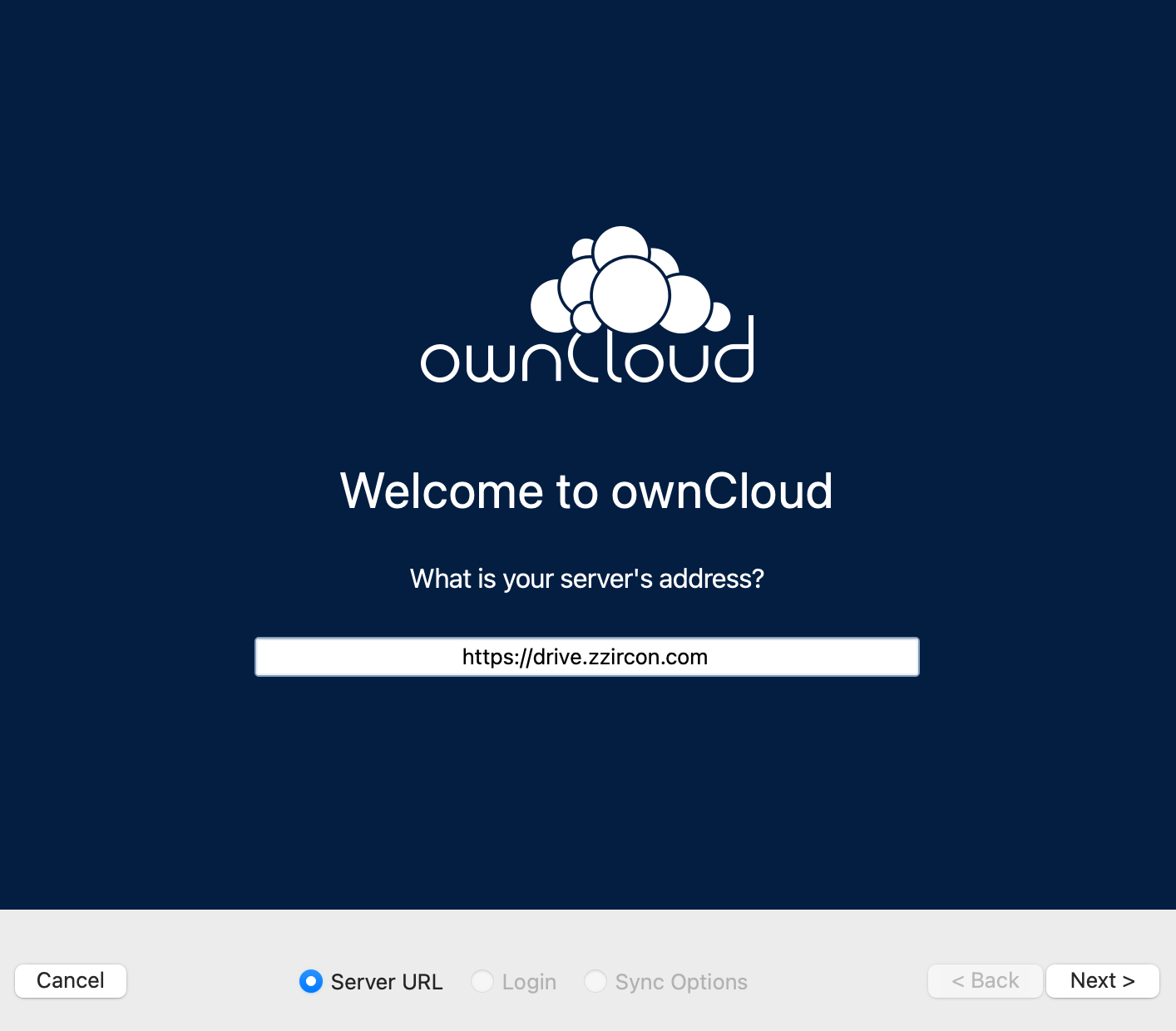 Owncloud configuración servidor